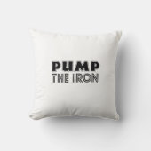 ポンプアイアンポンプカバージムトレーニング枕 クッション (正面)