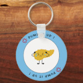 ポンプアップ – 糖尿病キーチェーン キーホルダー (裏面)