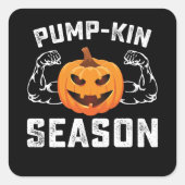 ポンプキンシーズンパンプキンジムトレーニングフィットネス スクエアシール (正面)