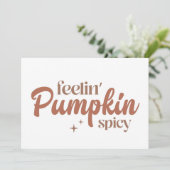ポンプキンスパイシー気分 カード (スタンド正面)