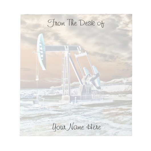 ポンプパーソナライズされたカラフルユニットのメモ帳 ノートパッド (正面)