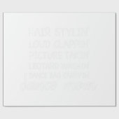 ポンプリン熱チョコレート天気予報スウェットシャツ ラッピングペーパー (フラット)