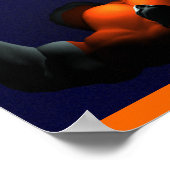 ポンプ時間の重量挙げポスター ポスター (角)