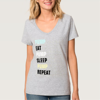 「ポンプ + リピート」Tシャツ Tシャツ
