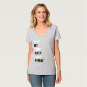 「ポンプ + リピート」Tシャツ Tシャツ (正面フル)