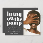 ポンプ・ワン・フォト・グラードパーティー 招待状 (正面/裏面)