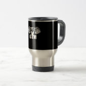 ポンプIt体操スポーツのモチベーション男性の女性キッド トラベルマグ (正面右)