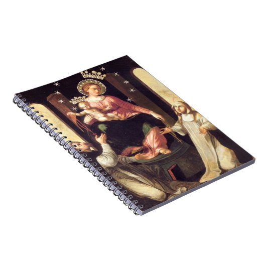 ポンペイで崇拝されたロザリオの我々の女性 ノートブック (右側)