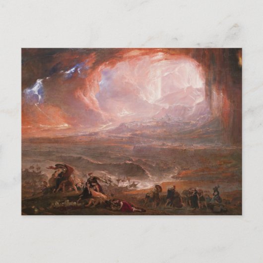 ポンペイとヘルクラネウムの破壊 ポストカード (正面)