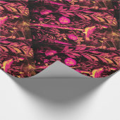 ポンペイのコレクションバラピンク ラッピングペーパー (角)