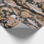 ポンペイのコレクション/海 – 海のライフシーン航海の ラッピングペーパー (角)