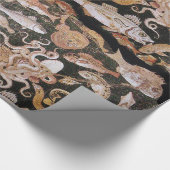 ポンペイのコレクション/海 – 海のライフシーン航海の ラッピングペーパー (角)