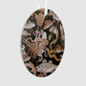 ポンペイのコレクション/海-海洋生物場面 オーナメント (正面)