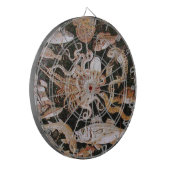 ポンペイのコレクション/海-海洋生物場面 ダーツボード (正面左)