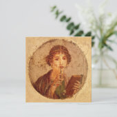 ポンペイのサッポのフレスコ (スタンド正面)