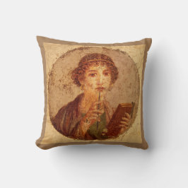 ポンペイのサッポのフレスコ クッション