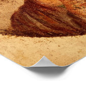 ポンペイのサッポのフレスコ ポスター (角)