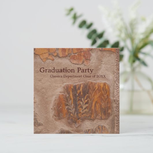 ポンペイのトーガのパーティーのクラシック部の台なし 招待状 (スタンド正面)