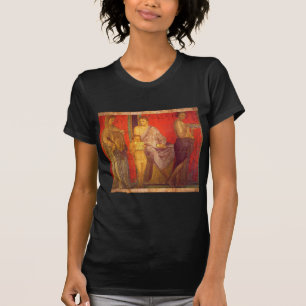 ポンペイのフレスコ画#2 (ミステリーの別荘) Tシャツ