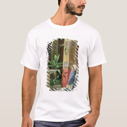 ポンペイの中庭では、1878年 Tシャツ (正面)