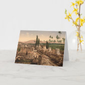 ポンペイの墓メッセージカードの通り カード (黄色い花)