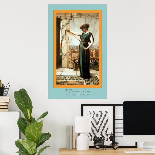ポンペイの婦人 ポスター (ホームオフィス)