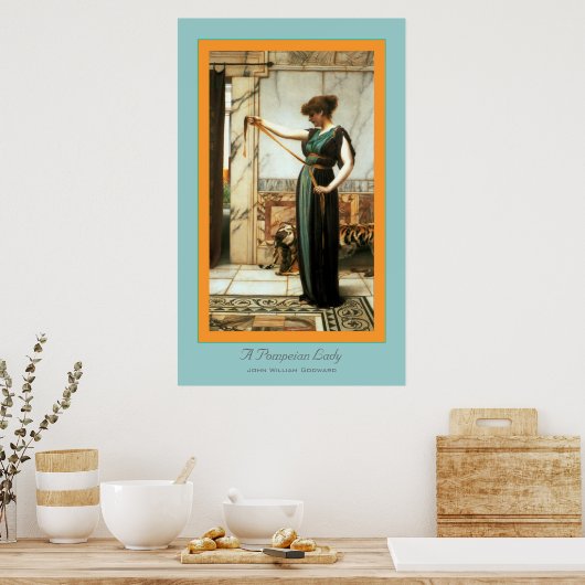ポンペイの婦人 ポスター (キッチン)