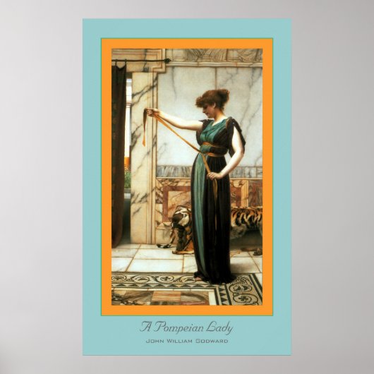 ポンペイの婦人 ポスター (正面)
