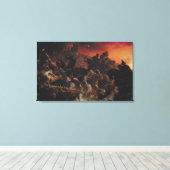 ポンペイの最後の日 キャンバスプリント (インサイチュ (ウッドフロア))