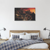 ポンペイの最後の日 キャンバスプリント (インサイチュ (寝室))