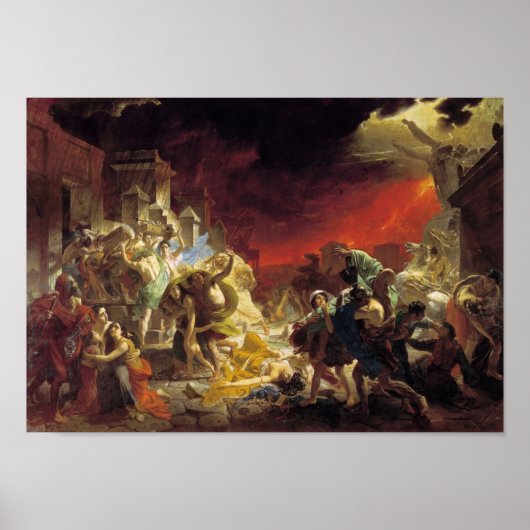 ポンペイの最後の日 ポスター (正面)