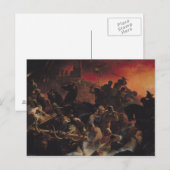 ポンペイの最後の日 ポストカード (正面/裏面)