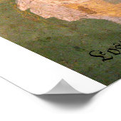 ポンペイの絵と失ったポンペイの絵 ポスター (角)