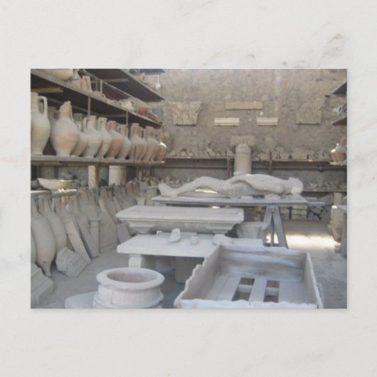 ポンペイの陶芸室 ポストカード (正面)