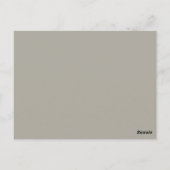 ポンペイの音楽のレッスンのフレスコ画 ポストカード (裏面)