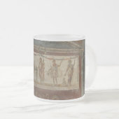 ポンペイはカスタムなマグを秘蔵します-スタイルを選んで下さい フロストグラスマグカップ (正面右)