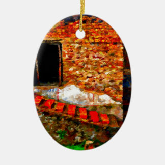 ポンペイイタリアの台なし セラミックオーナメント