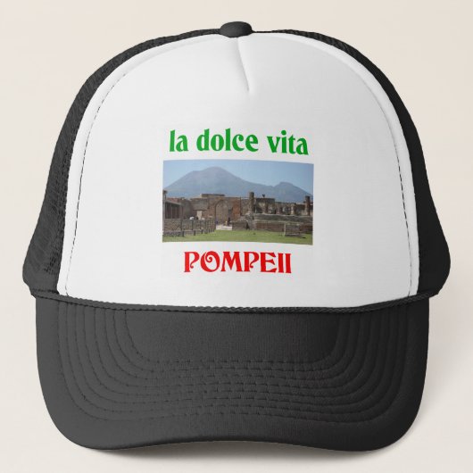 ポンペイイタリア キャップ (正面)