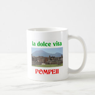 ポンペイイタリア コーヒーマグカップ