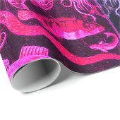 ポンペイコレクション/シーライフピンクブルー航海の ラッピングペーパー (ロールコーナー)