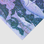 ポンペイコレクション、シーライフピンクブルー航海の 薄葉紙 (詳細)