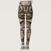 ポンペイコレクション，海 – 海の生き航海の物 レギンス (正面)