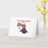 ポンペイザフロアはラバ カード (黄色い花)