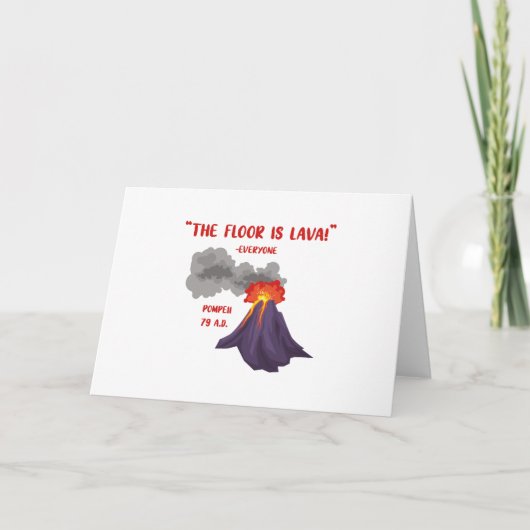 ポンペイザフロアはラバ カード (正面)