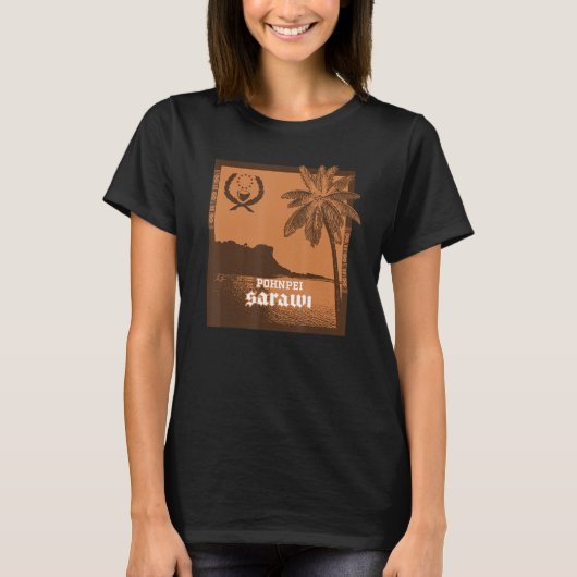 ポンペイミクロネシア Tシャツ (正面)