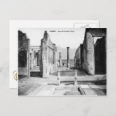 ポンペイヴィラアンドヴェスヴィウス ポストカード (正面/裏面)