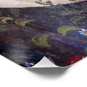 ポンペイ島ピジョンと泉のフレスコ ポスター (コーナー)