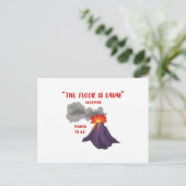 ポンペイ床は溶岩である ポストカード (スタンド正面)