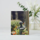 ポンペイ庭園像 ポストカード (スタンド正面)