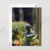 ポンペイ庭園像 ポストカード (正面/裏面)